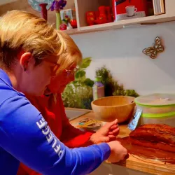 Klient am Backen Klient am Backen